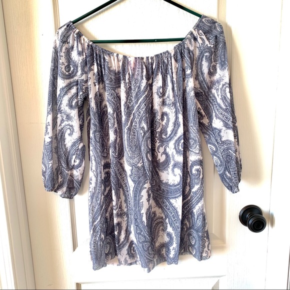 SWEET PEA by STACY FRATI Semi-Sheer Blouse—SZ. SM - Picture 6 of 16